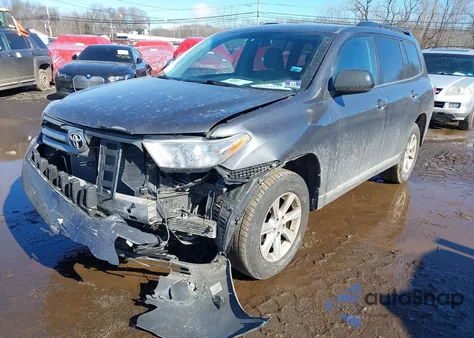 2013 Toyota Highlander Base Plus V6 z USA, uszkodzony, nr VIN 5TDBK3EH4DS274243